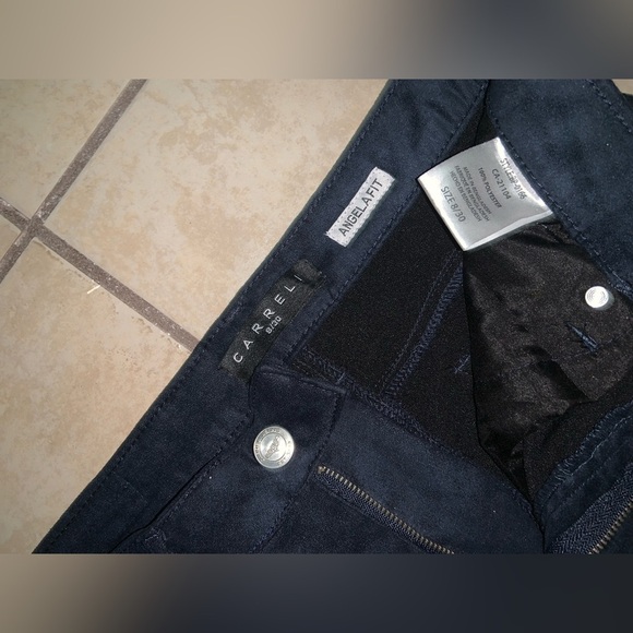 Carreli NWT Angela navy suede pant 8 $128 - Picture 3 of 7